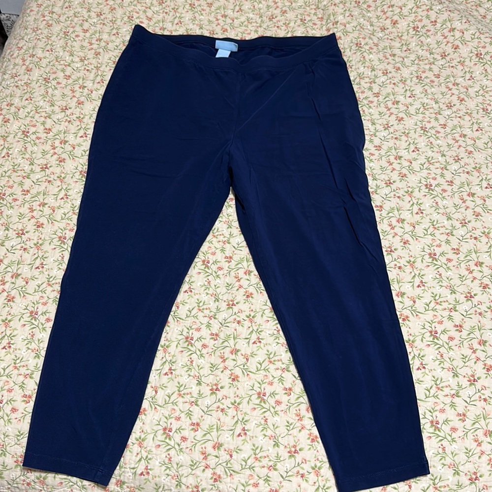 Liz & me  sport petite 1XWP leggings navy blue.